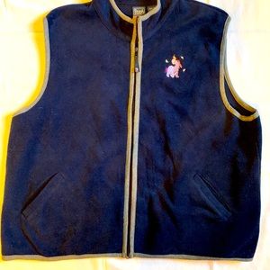 NWOT Disney Fleece Eeyore Vest